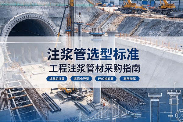 宜良注浆管选型标准