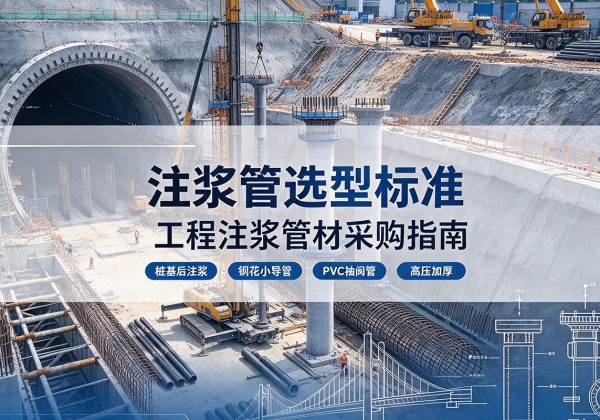 宜良注浆管选型标准